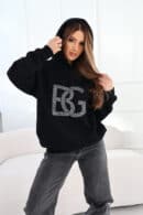 Bluza damska BG Diamond | czarny