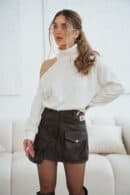 Sweter damski BG Gigi | ecru