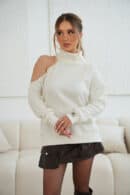 Sweter damski BG Gigi | ecru