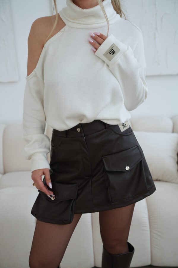 Sweter damski BG Gigi | ecru