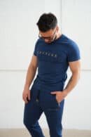 T-Shirt męski BG Fito | granat