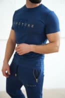 T-Shirt męski BG Fito | granat