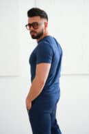 T-Shirt męski BG Fito | granat