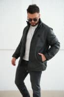 Kurtka męska BG Water | czarny Kurtka męska BG Water | czarny