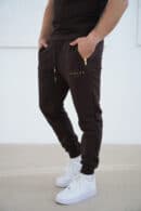 Spodnie męskie BG Awake | gorzka czekolada Spodnie męskie BG Awake | gorzka czekolada