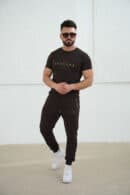 Spodnie męskie BG Awake | gorzka czekolada Spodnie męskie BG Awake | gorzka czekolada