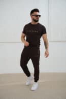 Spodnie męskie BG Awake | gorzka czekolada Spodnie męskie BG Awake | gorzka czekolada