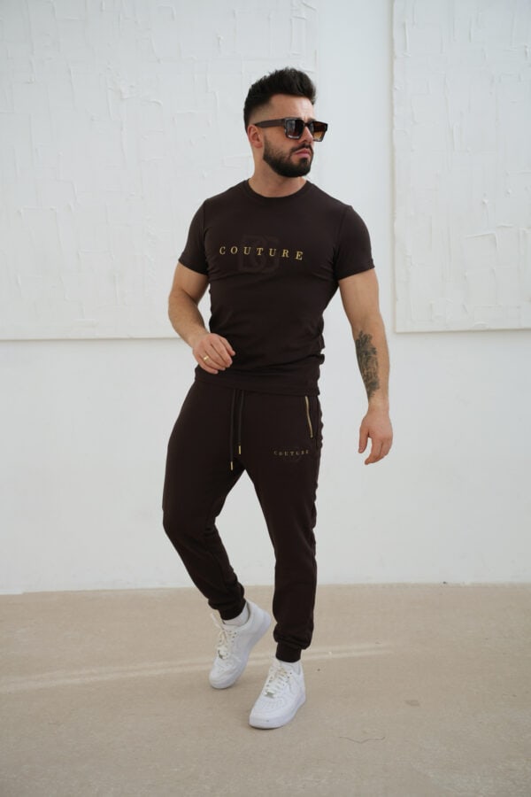 Spodnie męskie BG Awake | gorzka czekolada Spodnie męskie BG Awake | gorzka czekolada