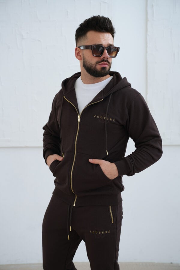 Bluza męska BG Far | gorzka czekolada