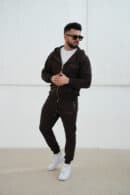 Bluza męska BG Far | gorzka czekolada