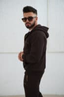 Bluza męska BG Far | gorzka czekolada