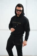 Bluza męska BG Gang | czarny Bluza męska BG Gang | czarny