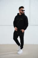 Bluza męska BG Gang | czarny Bluza męska BG Gang | czarny