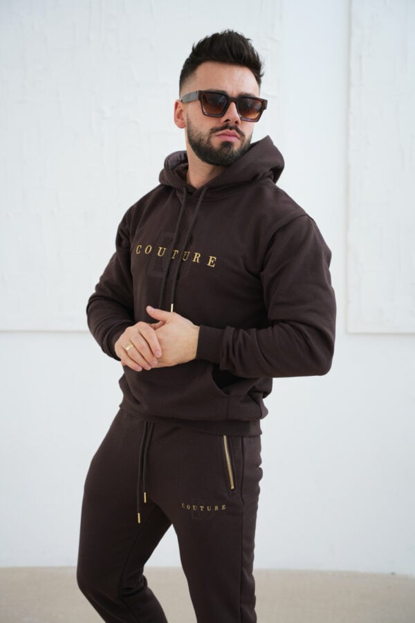 Bluza męska BG Gang | gorzka czekolada