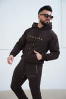 Bluza męska BG Gang | gorzka czekolada