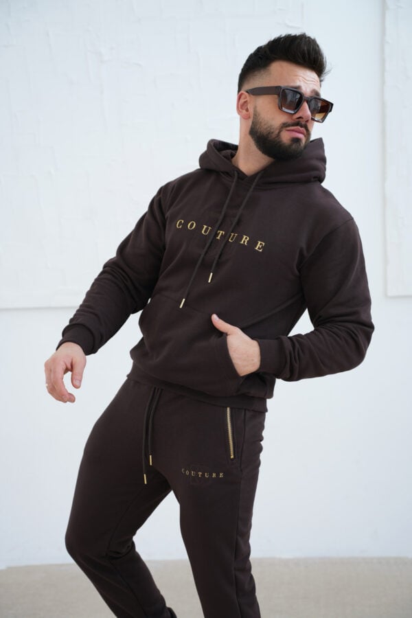 Bluza męska BG Gang | gorzka czekolada