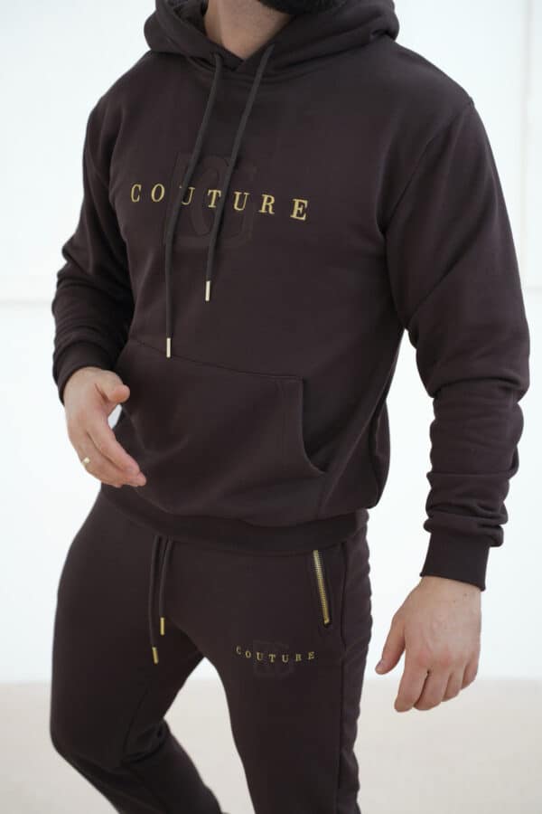 Bluza męska BG Gang | gorzka czekolada