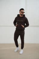 Bluza męska BG Gang | gorzka czekolada