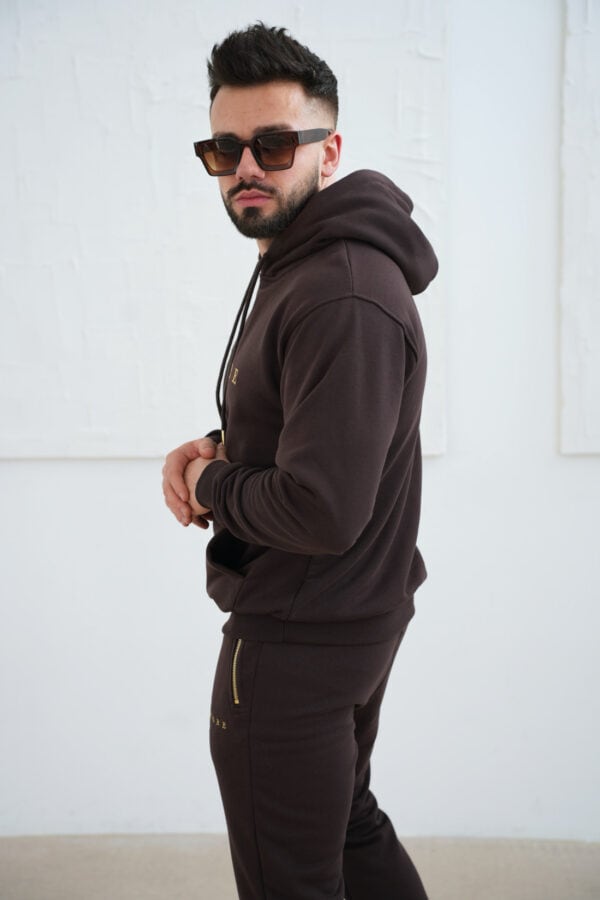 Bluza męska BG Gang | gorzka czekolada