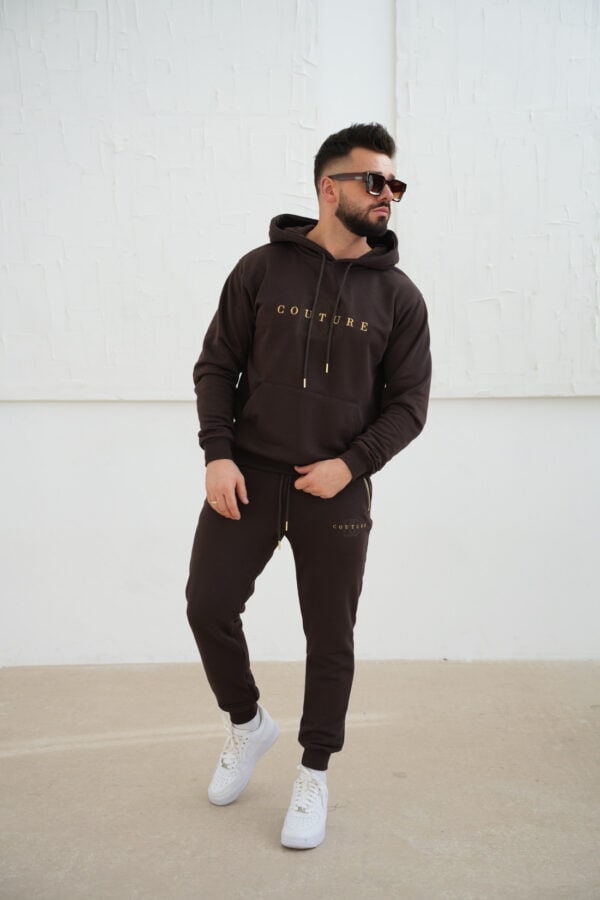 Bluza męska BG Gang | gorzka czekolada