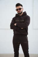 Bluza męska BG Gang | gorzka czekolada