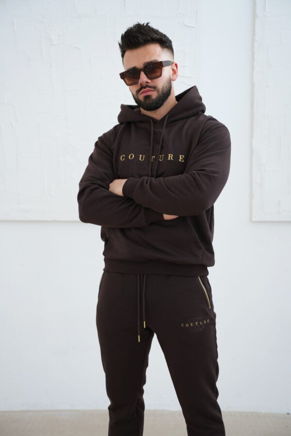 Bluza męska BG Gang | gorzka czekolada