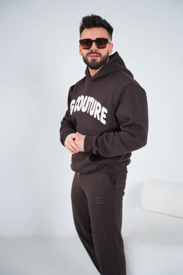 Bluza męska BG Tokio | gorzka czekolada