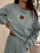 Bluza DEJW - szałwiowa