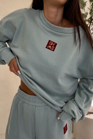 Bluza DEJW - szałwiowa