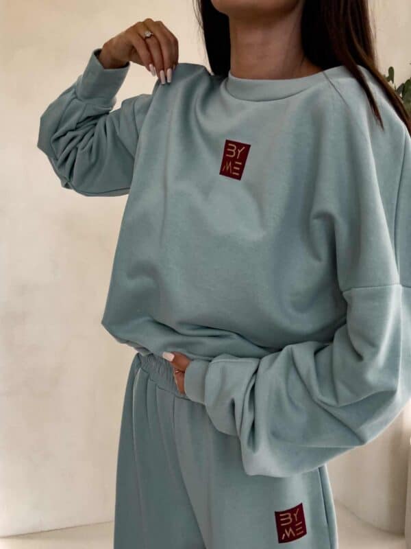 Bluza DEJW - szałwiowa