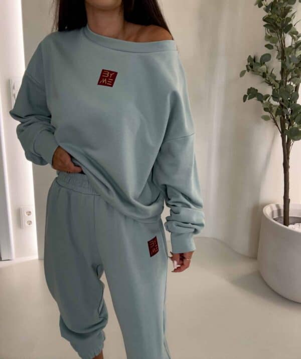 Bluza DEJW - szałwiowa