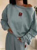 Bluza DEJW - szałwiowa