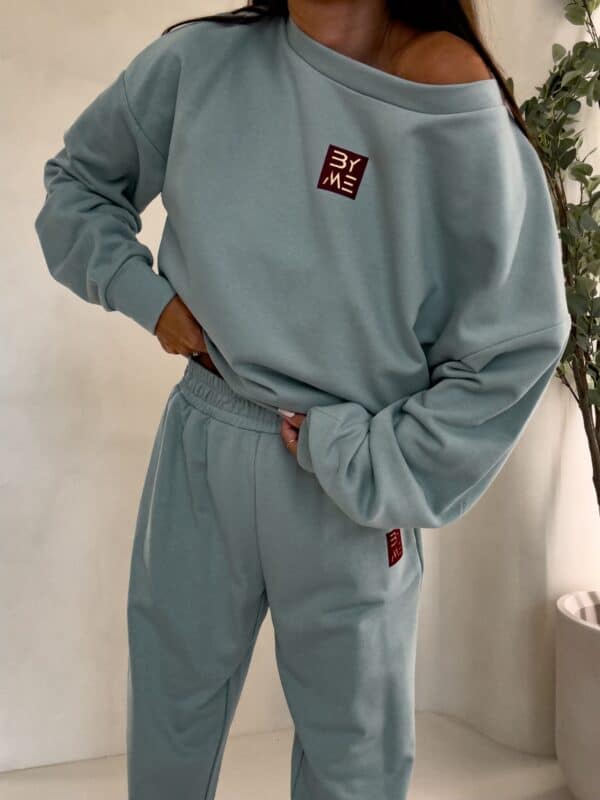 Bluza DEJW - szałwiowa