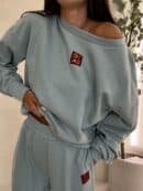 Bluza DEJW - szałwiowa