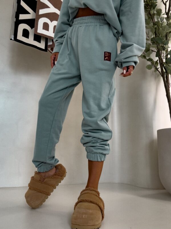 Spodnie DEJW – szałwiowe