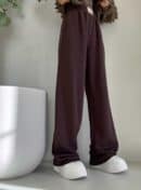 Spodnie SEVEN – czekoladowe