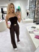 Spodnie SEVEN – czekoladowe