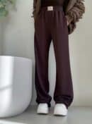 Spodnie SEVEN – czekoladowe