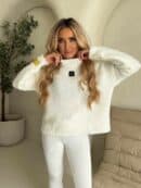 Sweter BUCLA – ecru