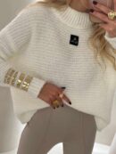 Sweter BUCLA – ecru