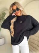 Sweter BUCLA – czarny