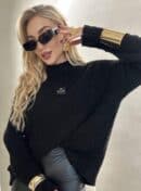 Sweter BUCLA – czarny