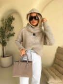 Sweter BUCLA – beżowy