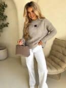 Sweter BUCLA – beżowy