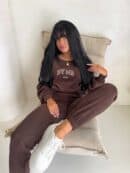 Komplet BARIO – czekoladowy