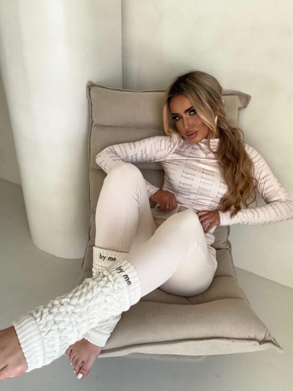 Bluzka SKIN MIU – jasny beż