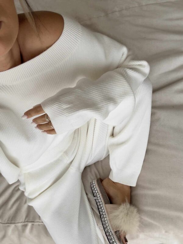 Komplet DELANI LONG – ecru