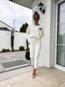 Komplet DELANI LONG – ecru