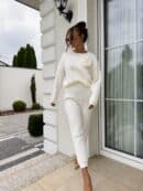 Komplet DELANI LONG – ecru