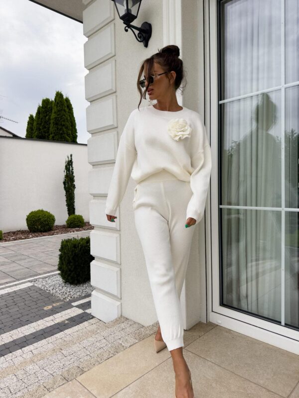 Komplet DELANI LONG – ecru